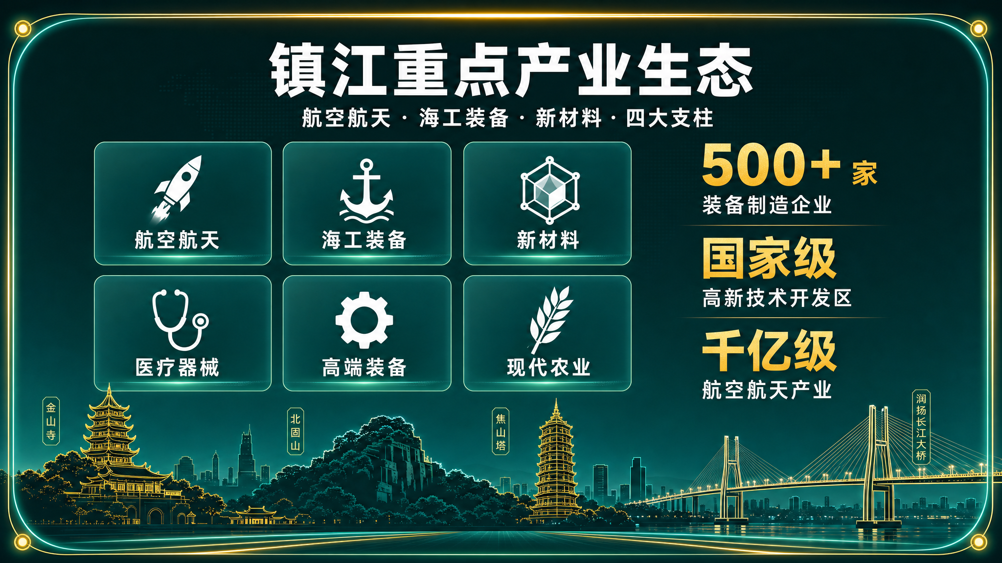 重点产业生态 · 对屏 A 对面