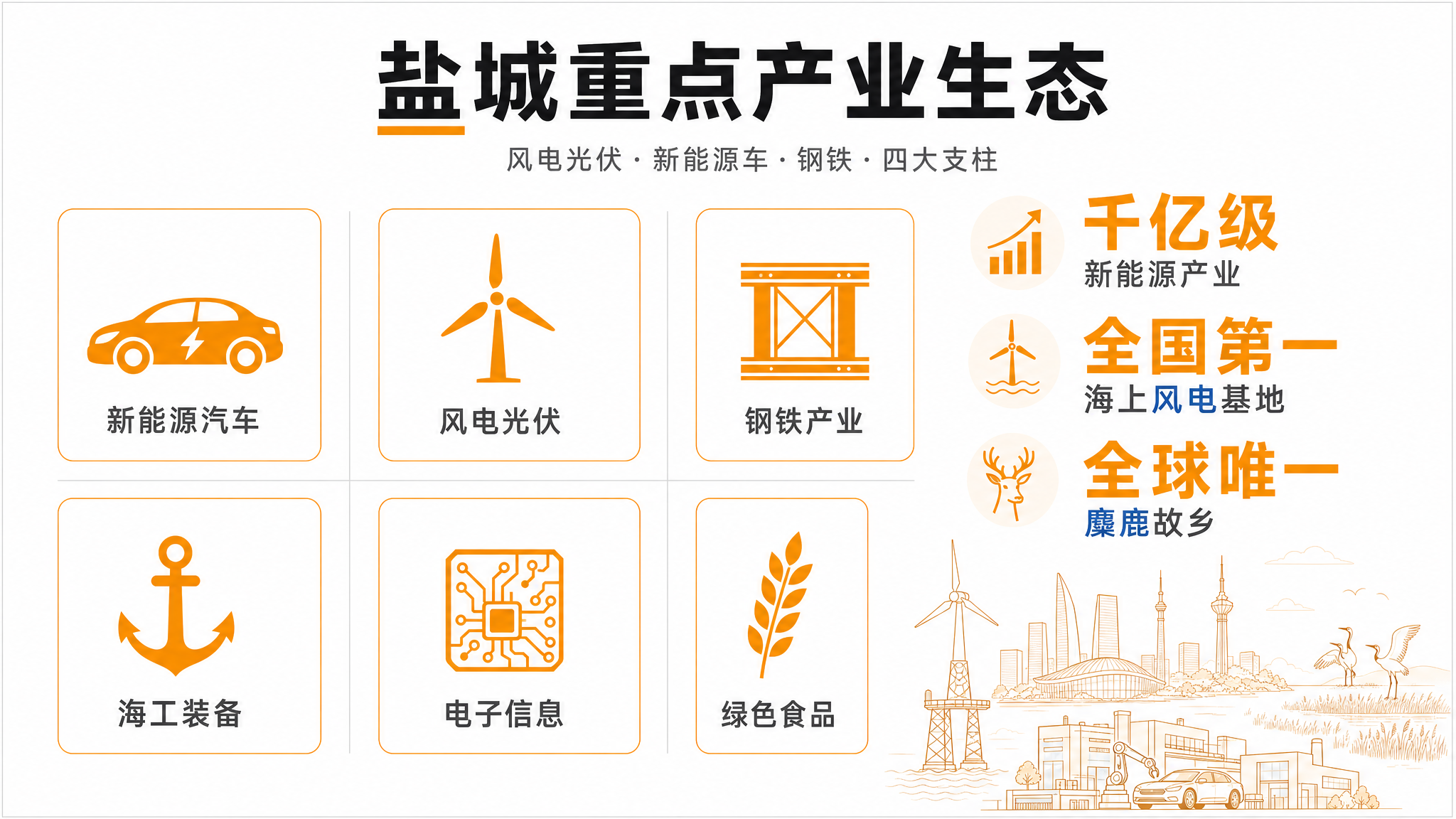 重点产业生态 · 对屏 A 对面