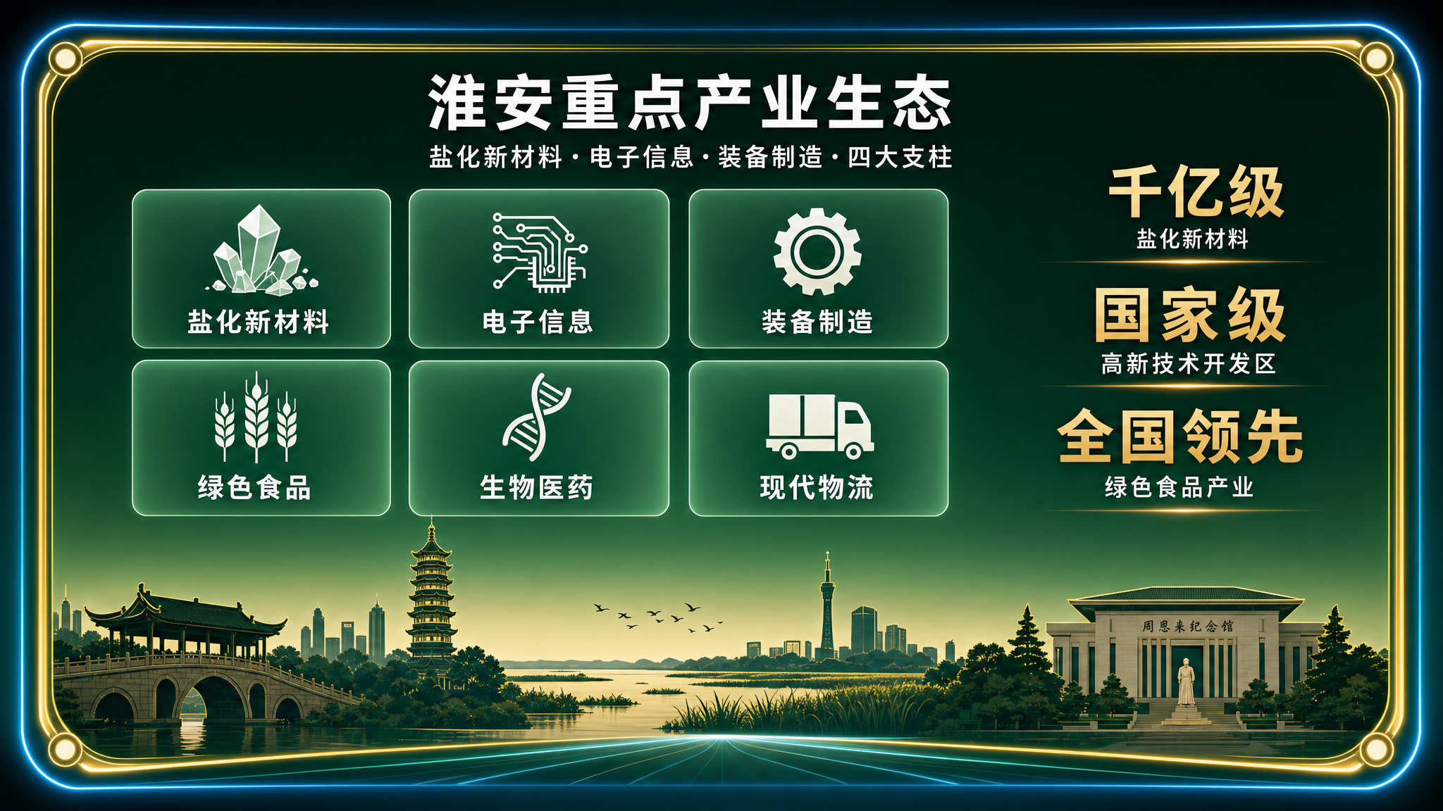 重点产业生态 · 对屏 A 对面