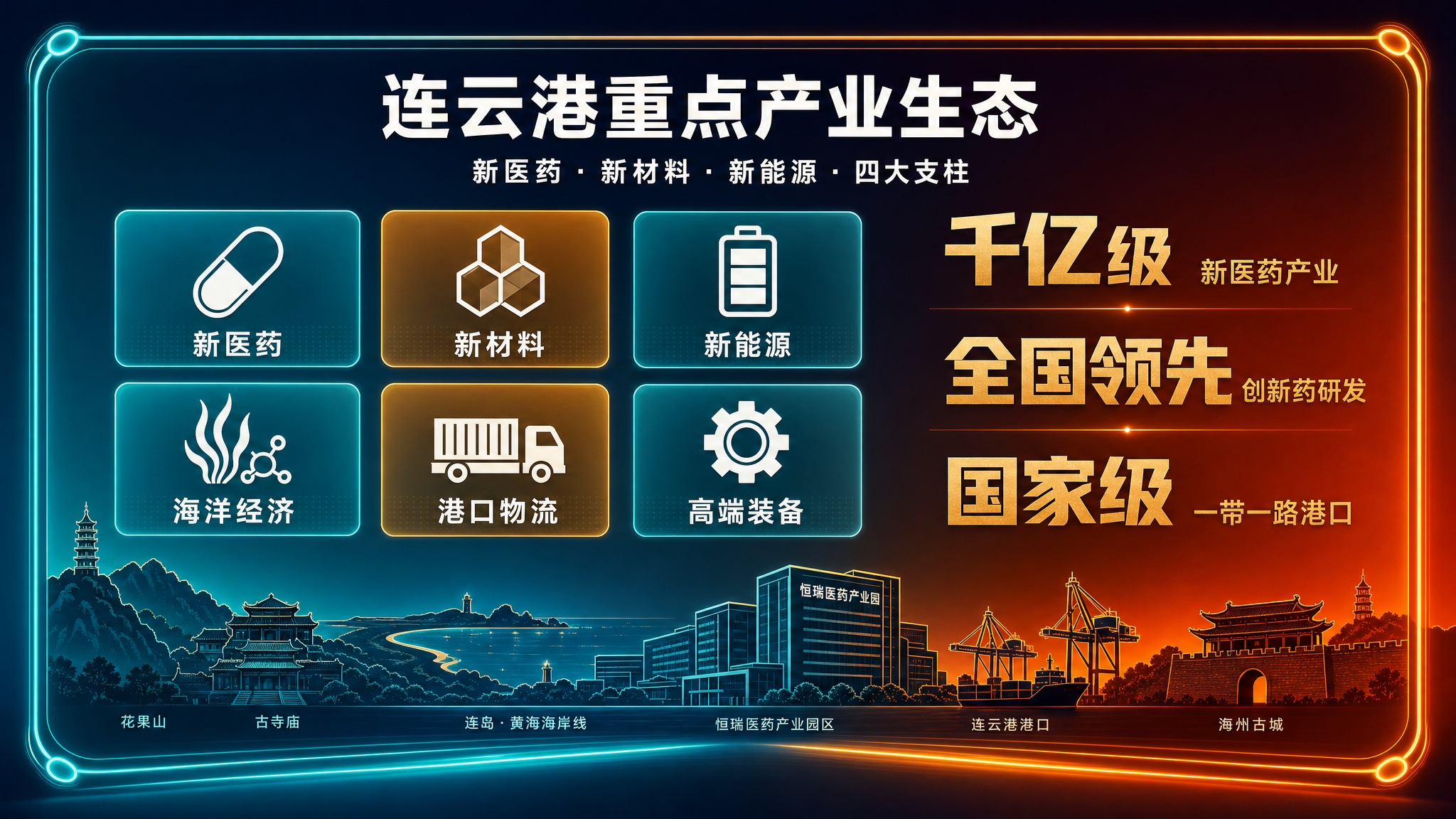 重点产业生态 · 对屏 A 对面